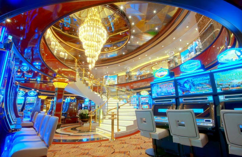 An Bord der Regal Princess finden Sie ebenfalls ein großes Kasino