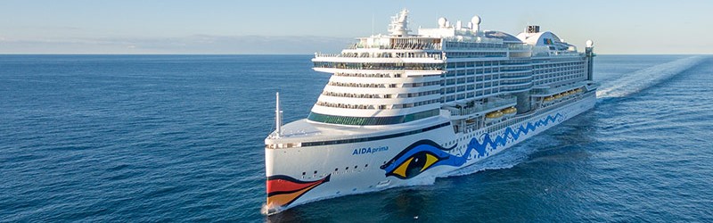 AIDAprima ist Beispiel der Hyperion Baureihe von AIDA Cruises
