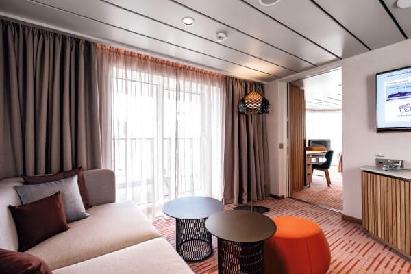 Badezimmer der Horizont Suite