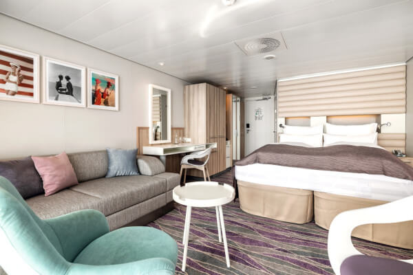 Junior-Suite der Mein Schiff 2