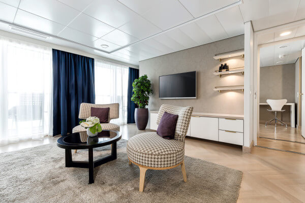 Badezimmer der Themensuite