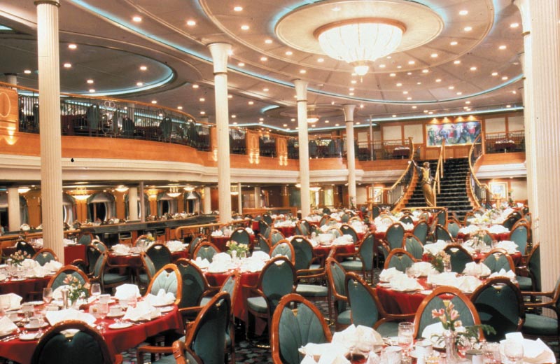 Das Hauptrestaurant der Grandeur of the Seas