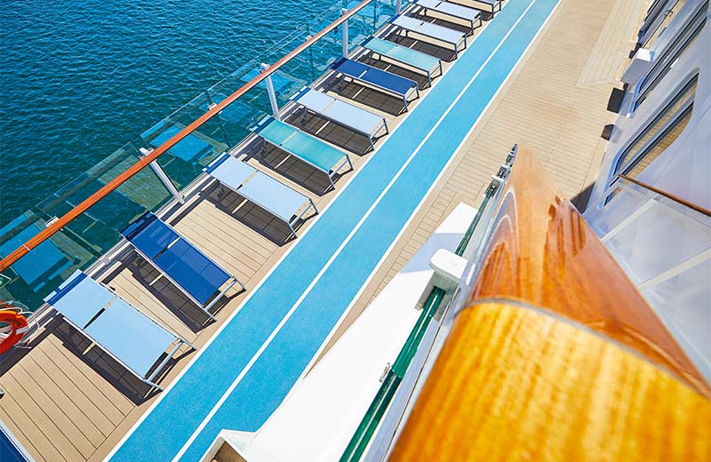 Mein-Schiff-7, Laufstrecke