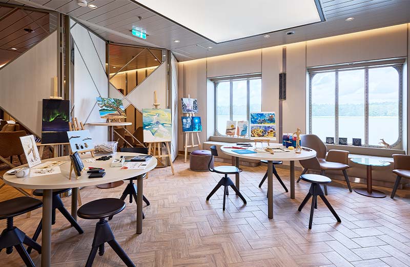 Mein-Schiff-7, Atelier