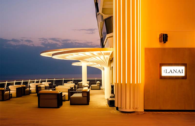MSC World Asia, The Lanai