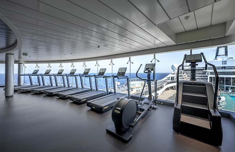 MSC World Asia, MSC Gym Powered by Technogym