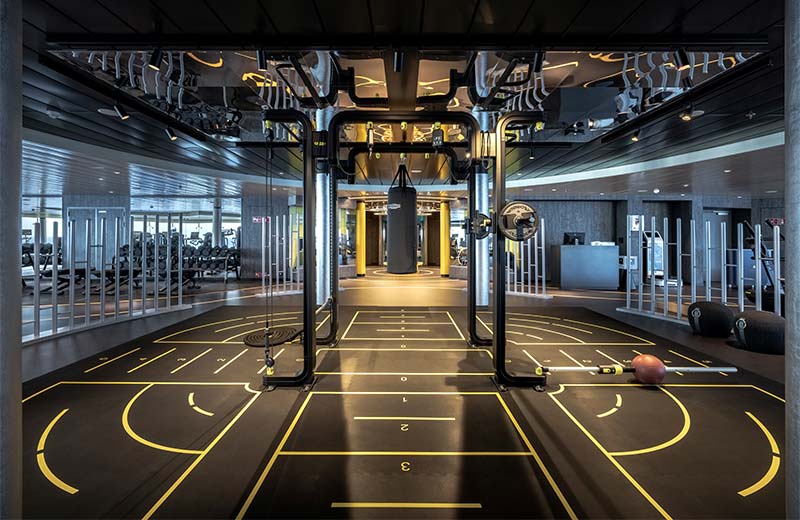 MSC World Asia, MSC Gym Powered by Technogym