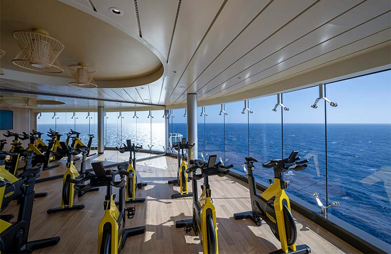 MSC World Asia, MSC Gym Powered by Technogym