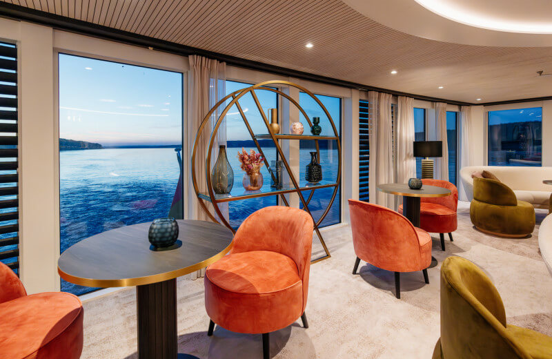 Sicht auf die Landschaft vom Amadeus Club