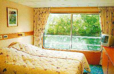 MS Princesse Sissi Kabinenbeispiel