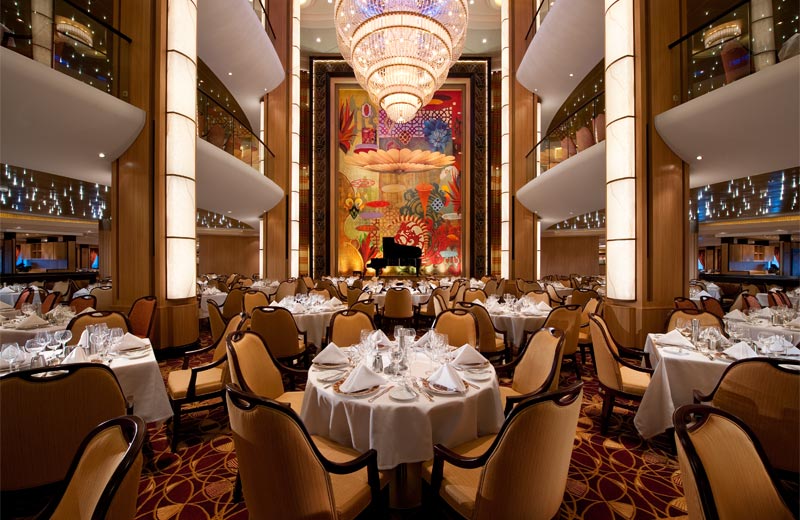 Das beliebte Adagio Restaurant der Allure of the Seas