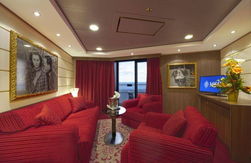Kabinenbeispiel: Royal Yacht Club Suite